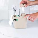 Dispenser para Detergente e Organizador de Pia Trium 650ml Bege DT550BGF - Ou