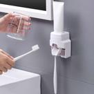 Dispenser para Pasta de Dente com Porta Escovas