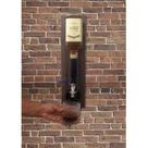 Dispenser Pingometro Parede Dosador Serve Bebidas Whisky Bar Adega Estilo Industrial Preto Laca