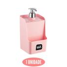 Dispenser Plastico Pratico Slin Porta Esponja Rosa Bebe UZ