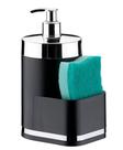 Dispenser Porta Detergente 500ml Esponja de Pia Cozinha Cromado - 1254 Future Dispenser Porta Detergente 500ml Esponja de Pia Cozinha Cromado - 1254 Future