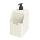 Dispenser Porta Detergente e Esponja Single 500ml Bege Dispenser Porta Detergente e Esponja Single 500ml Bege
