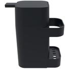 Dispenser porta detergente esponja sabão 600ml cozinha pia - preto Dispenser porta detergente esponja sabão 600ml cozinha pia - preto
