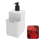 Dispenser Porta Detergente Líquido Esponja Organizador Cozinha Single - 17008 Coza Dispenser Porta Detergente Líquido Esponja Organizador Cozinha Single - 17008 Coza