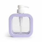 Dispenser Porta Sabonete Líquido 320ml Transparente Recarregável Multiuso Para Banheiro Cozinha Lavabo Frasco Pump Para Shampoo Detergente e Álcool