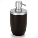 Dispenser Porta Sabonete Saboneteira Líquido Detergente 500ml Premium Banheira Lavabo Preto/Prata Arthi Dispenser Porta Sabonete Saboneteira Líquido Detergente 500ml Premium Banheira Lavabo Preto/Prata Arthi