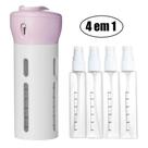 Dispenser Portátil De Viagem Para Shampoo Creme Sabonete