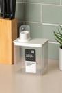 Dispenser Retangular Para Lavanderia E Cozinha 1300ml Cor Branco