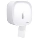 Dispenser Rolão Parede Banheiro Porta Papel Higiênico Invoq Com Visor Plástico Resistente Antiumidade Banheiro Shopping Escola Restaurante Comércio