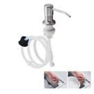 Dispenser Sabao Detergente Sabonete Liquido Mangueira Pia Cozinha Banheiro Embutir Dosador Suporte