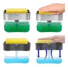 Dispenser Sabão Pia Cozinha suporte Porta Bucha Esponja Dispenser Sabão Pia Cozinha suporte Porta Bucha Esponja