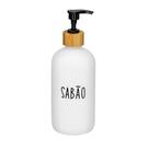 Dispenser Sabonete Líquido 500ml Doha Branco Hauskraft