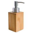 Dispenser Sabonete Líquido Em Bambu Rústico Banheiro Natural