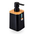Dispenser Sabonete Liquido Plástico e Bambu C/ Válvula 480ml Dispenser Sabonete Liquido Plástico e Bambu C/ Válvula 480ml
