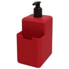 Dispenser Single 500ml Vermelho Coza Dispenser Single 500ml Vermelho Coza