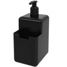Dispenser Single Preto 500ml - 17008-0008 - Coza Dispenser Single Preto 500ml - 17008-0008 - Coza