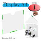 Display a4 expositor folhas parede avisos PAISAGEM HORZONTAL Display a4 expositor folhas parede avisos PAISAGEM HORZONTAL