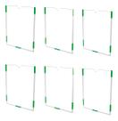Display Acrílico A4 Kit Com 6 Para Avisos No Elevador - Branco