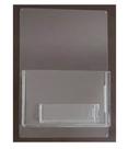 Display Acrílico Porta Folder Panfletos A6 (10x15) Parede