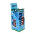 Display - Barra de chocolate ao leite com pedaços de avelã zero adição de açúcares 80g