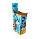 Display - Barra de chocolate ao leite com pedaços de caramelo e flor de sal zero adição de açúcares 20g