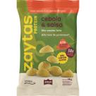Display biscoito zaya protein cebola e salsa 12 un 35gr