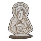 Display com Base Nossa Senhora 16cm Madeira Mdf