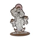 Display com Base Nossa Senhora Desatadora de Nos 16cm Madeira Mdf