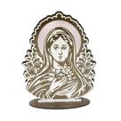 Display com Base Nossa Senhora Mod3 16cm Madeira Mdf