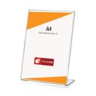 Display de bancada l a4 vertical