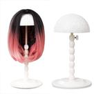 Display de chapéu de altura ajustável Wig Stand Youngther (branco) Display de chapéu de altura ajustável Wig Stand Youngther (branco)