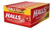 Display De Halls Morango Novo Formato C/63un - Adms