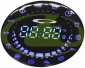 Display de led azul redondo para placa de interface do microondas philco pme31 Display de led azul redondo para placa de interface do microondas philco pme31