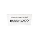Display de Mesa Cristal 15x7,5 modelo V (RESERVADO)