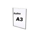 Display De Parede Em Acrílico A3 Vertical com 5 Unidades