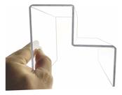 Display Escadinha Expositor Transparente Loja Quarto Cristal
