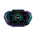 Display HUD OBD2 GPS Para Carro, Medidor De Velocidade Multifuncional, Tela Digital 4x4 off Road