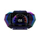 Display HUD OBD2 GPS Para Carro, Medidor De Velocidade Multifuncional, Tela Digital 4x4 off Road