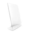 Display L 21x30cm A4 Expositor Papel Balcão Mesa Bar 2 Peças