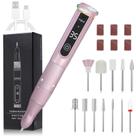 Display LCD recarregável sem fio Nail Drill Meremit 35000RPM