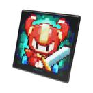 Display LED Inteligente RGB 64X64 Programável via APP Para Decoração De Sala De Jogos E Animações