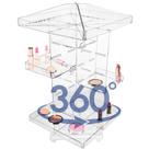 Display Organizador Maquiagem Giratório Suporte Porta Cosmetico Make Skin Care