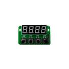 Display para mini brutt de led 4 lampadas semi outdoor