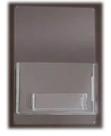 Display Porta Folder A6 (10x15) Acrílico Porta Cartão Parede 1Peça