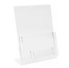 Display Porta Folder Personalizado Acrílico Com Porta Cartão