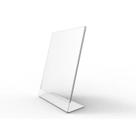 Display Porta Folha A4 Inclinado 21cm x 30cm Acrílico 2mm