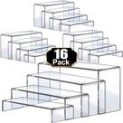 Display Risers Aheroi, conjunto de 16 peças (18 cm, 21 cm, 23 cm, 26 cm)