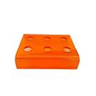 Display (u 6 furos acrilico laranja escuro)