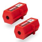 Dispositivo de bloqueio elétrico TRADESAFE 220V, pacote com 2