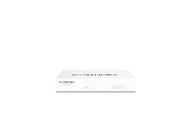 Dispositivo de firewall FORTINET FortiGate-40F 5x portas RJ45